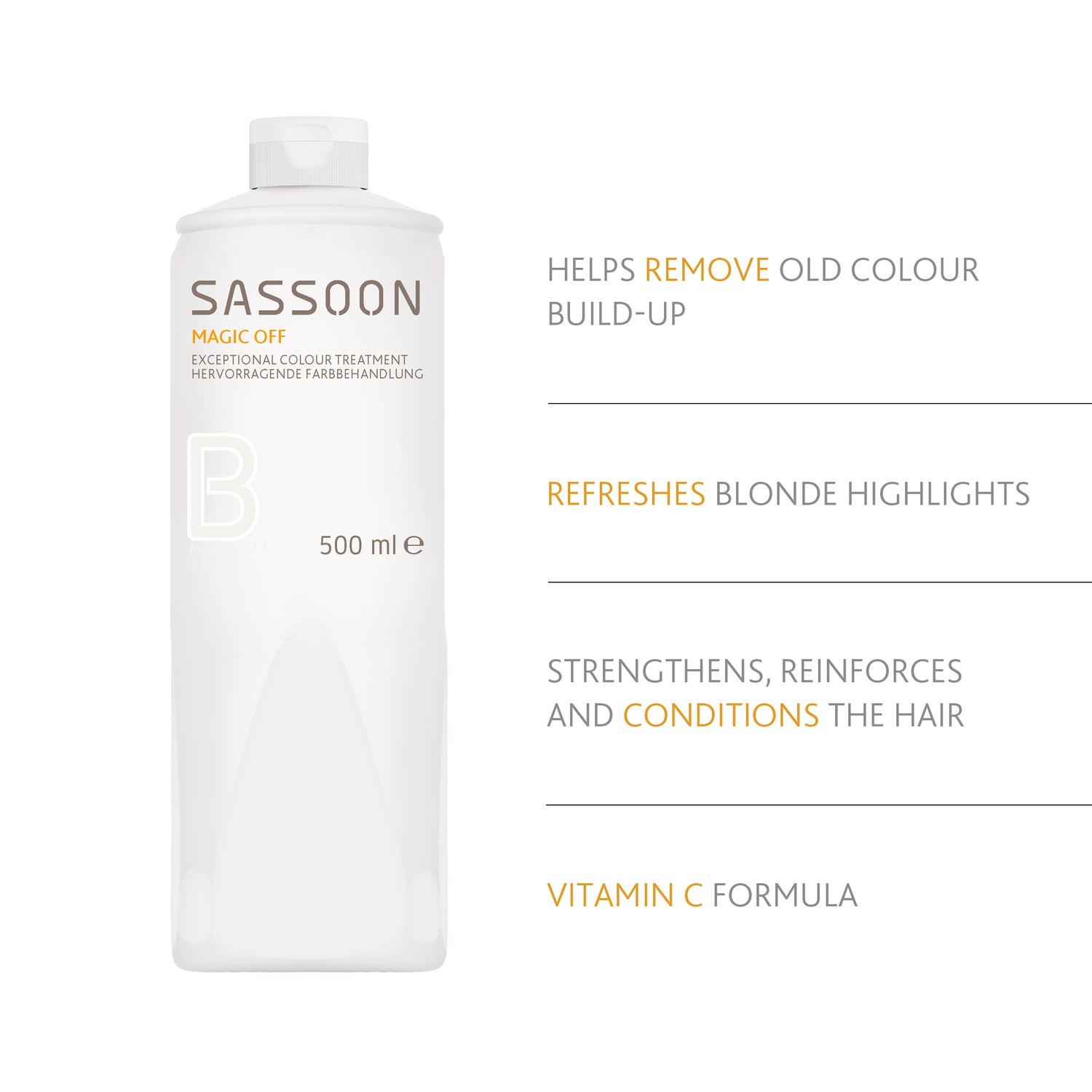 Sassoon Magic Off Fluid 500ml