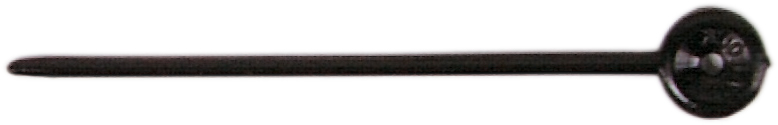 DELRIN PIN Haltenadeln schwarz 100Stk.