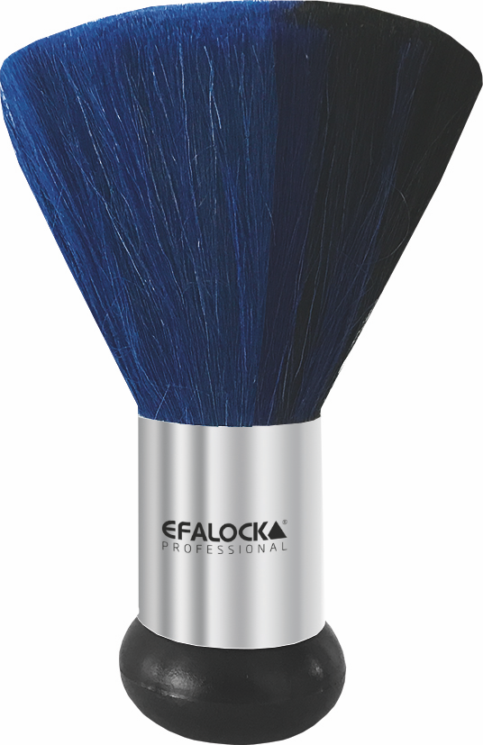 Nackenpinsel ø 11cm schwarz/blau