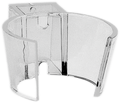 Wandföhnhalter transparent