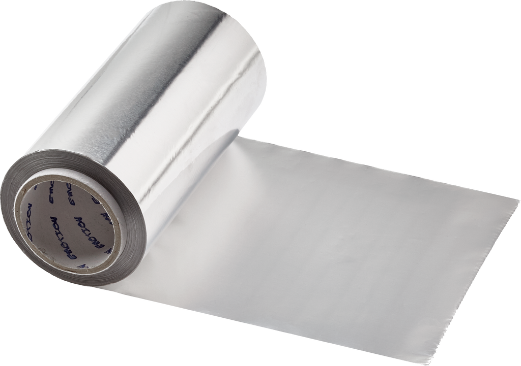 Strähnen-Alufolie silber 50m/20my/12cm 2Stk.