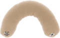 Haarknotenrolle mit Druckknopf 18cm blond