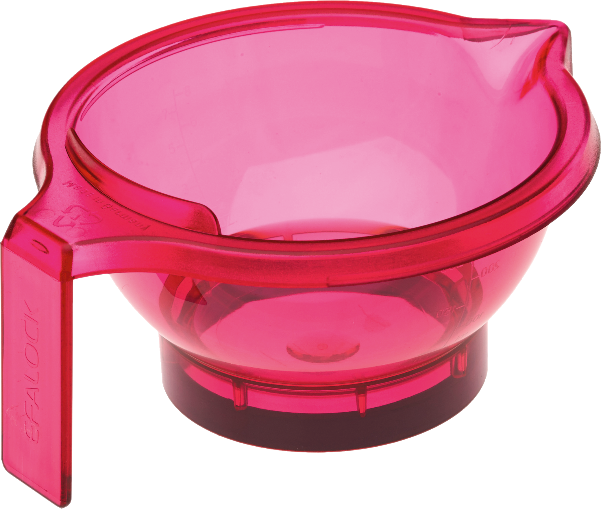 ACRYL Färbeschale 250ml rosa
