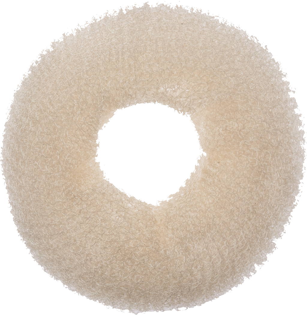 Haarknotenring 10cm blond