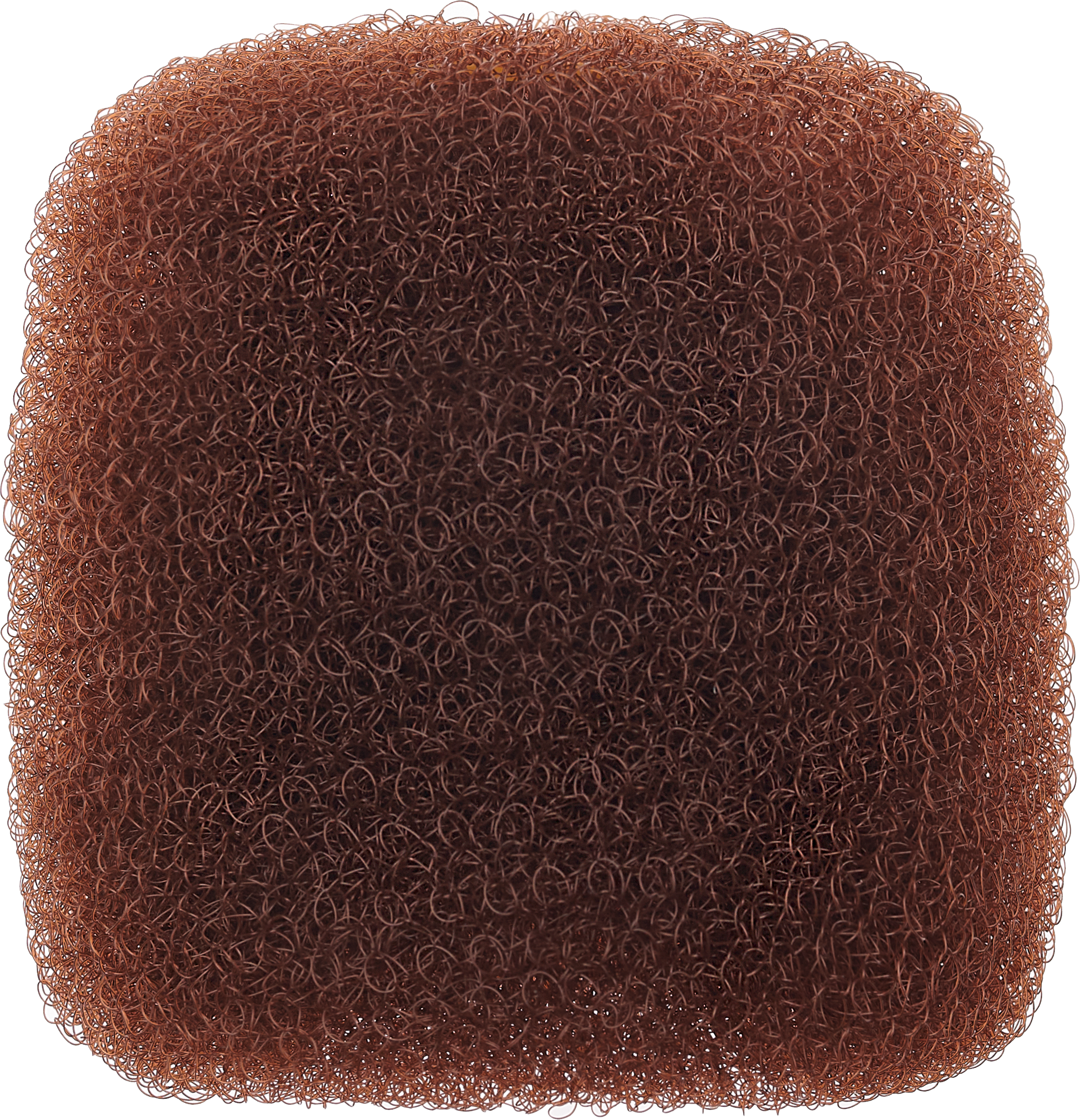 Haarknotenring 10cm braun