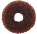 Haarknotenring 14cm braun