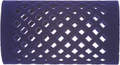 FLOCKED CURLER Metallwickler beflockt 65mm - 36mm blau 12Stk.
