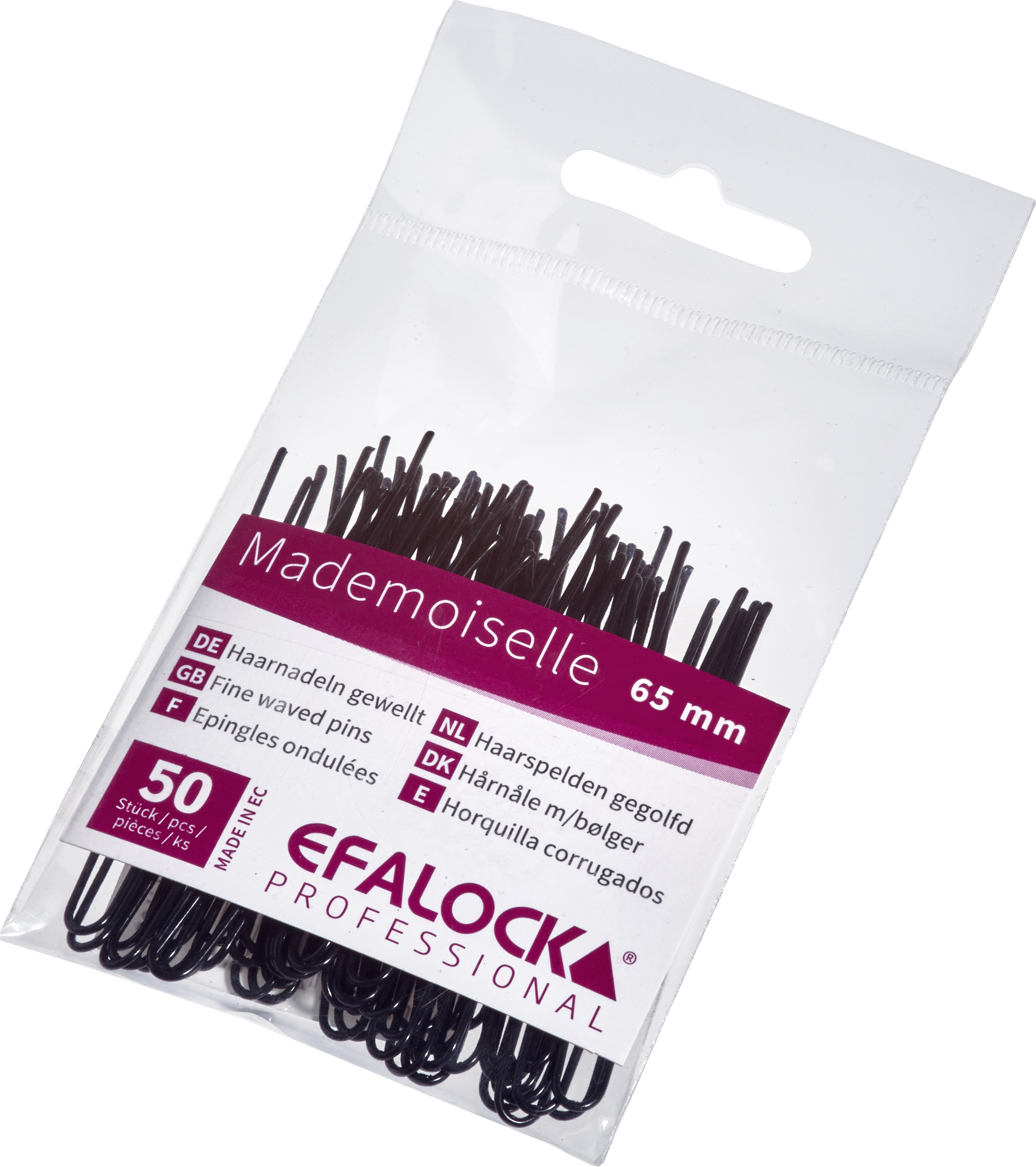 MADEMOISELLE Haarnadeln 65mm schwarz 50Stk.