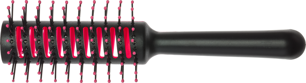 TURBO VENT CLASSIC Tunnelventbürste schwarz-pink