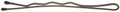 DUCHESSE Haarklemmen 7cm braun 100Stk.
