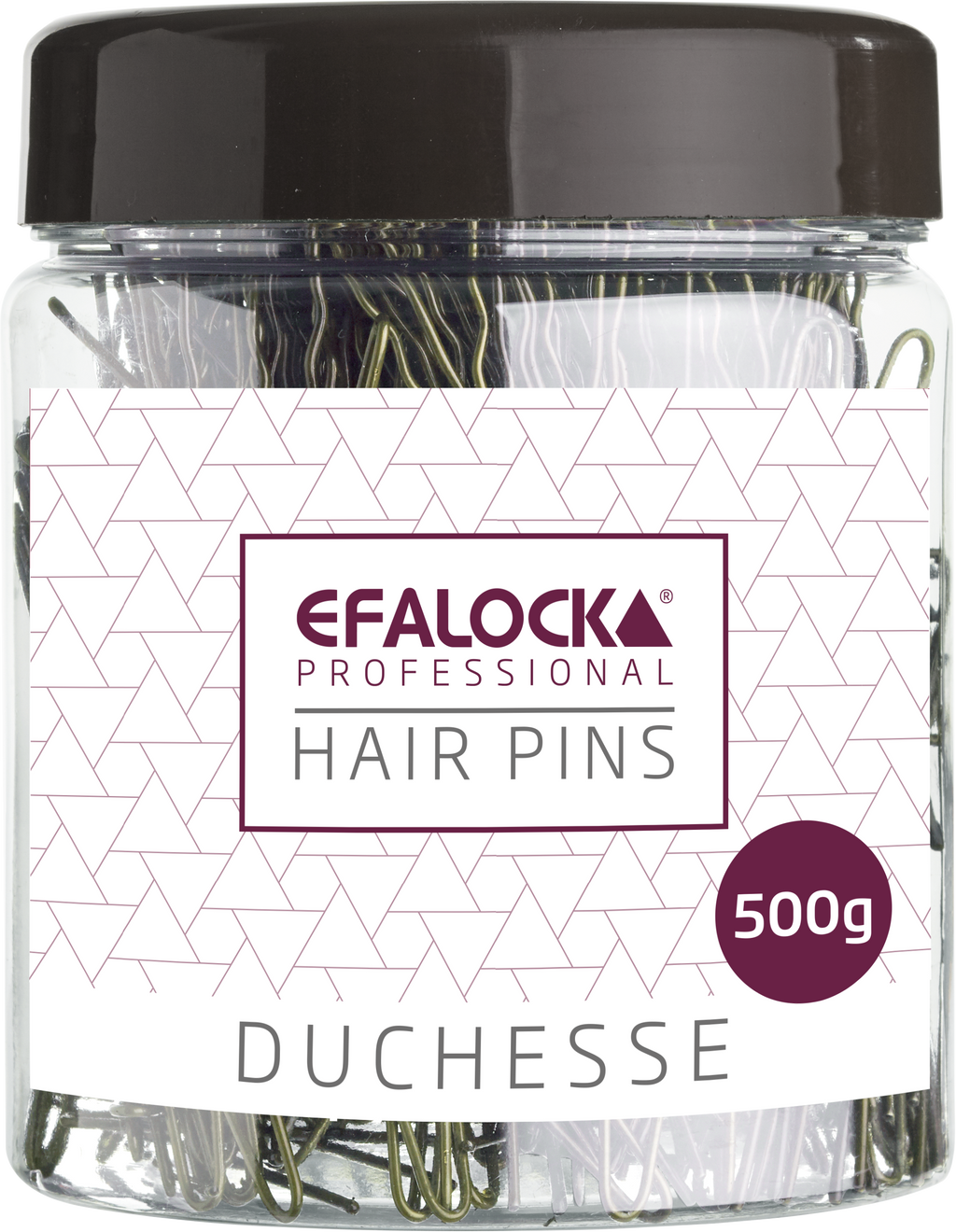 DUCHESSE Haarklemmen 7cm schwarz 500g