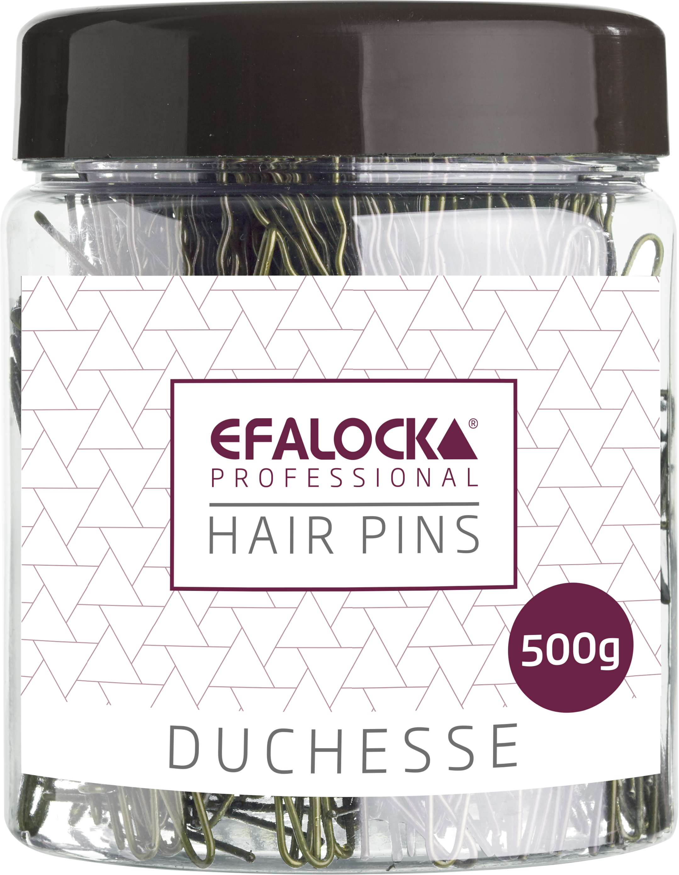 DUCHESSE Haarklemmen 7cm schwarz 500g