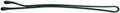 CHEVALIER Haarklemmen 7cm schwarz 100Stk.