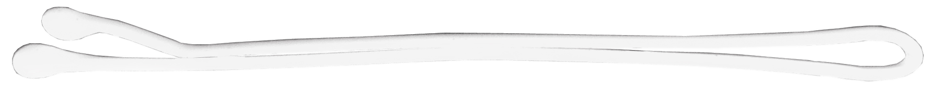 CHEVALIER Haarklemmen 5cm weiß 100Stk.
