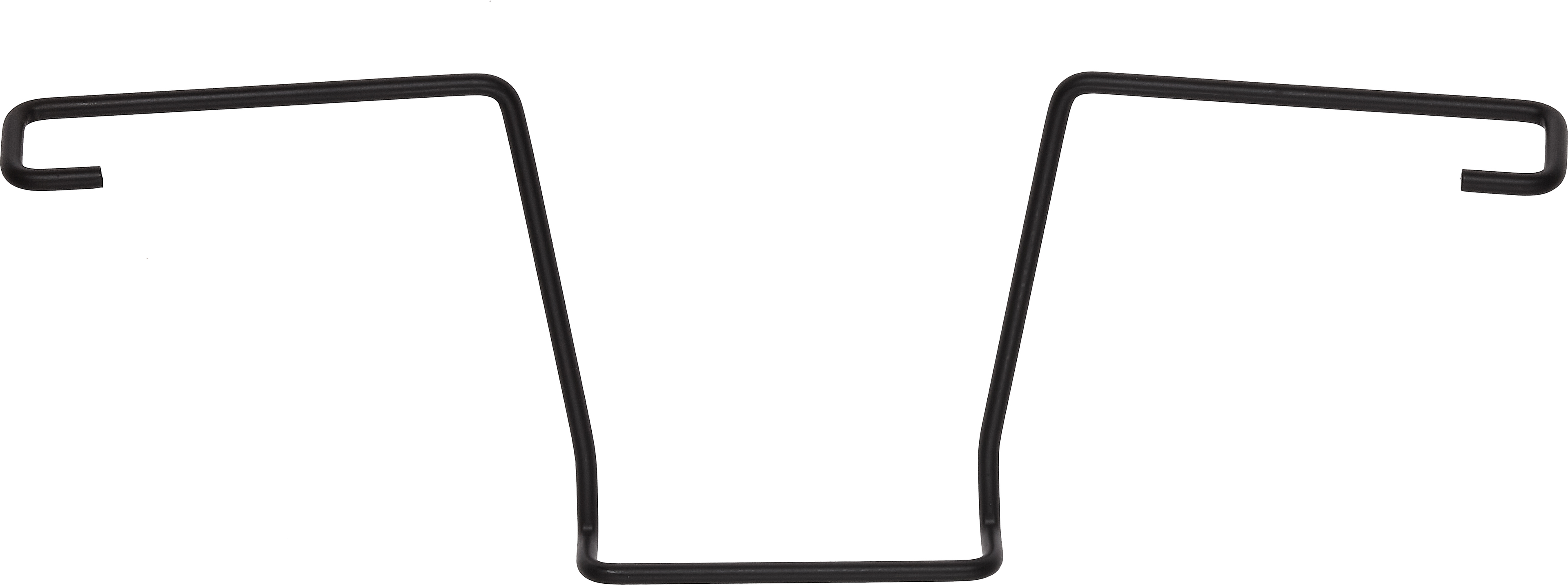 PICCOLO Spiegelhalter schwarzmatt
