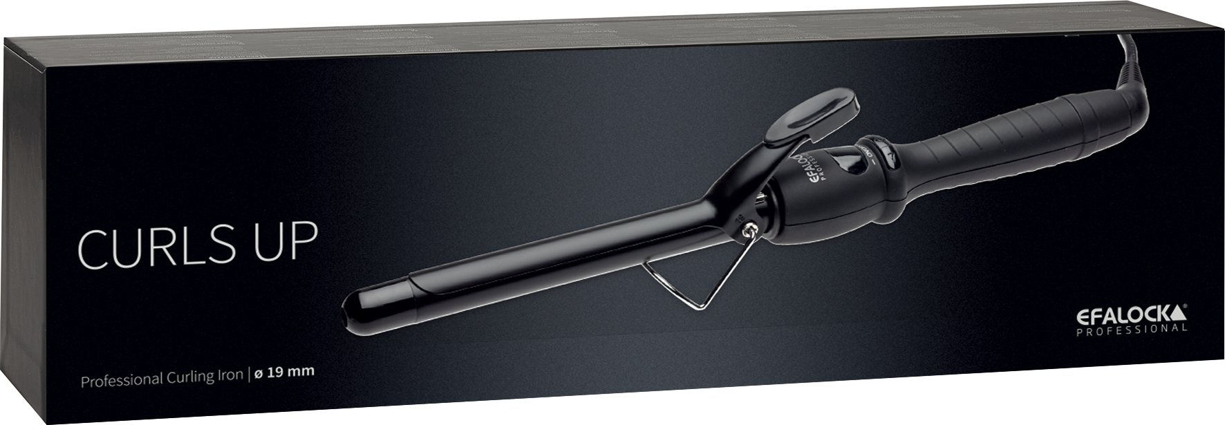 CURLS UP Lockenstab 19mm schwarz