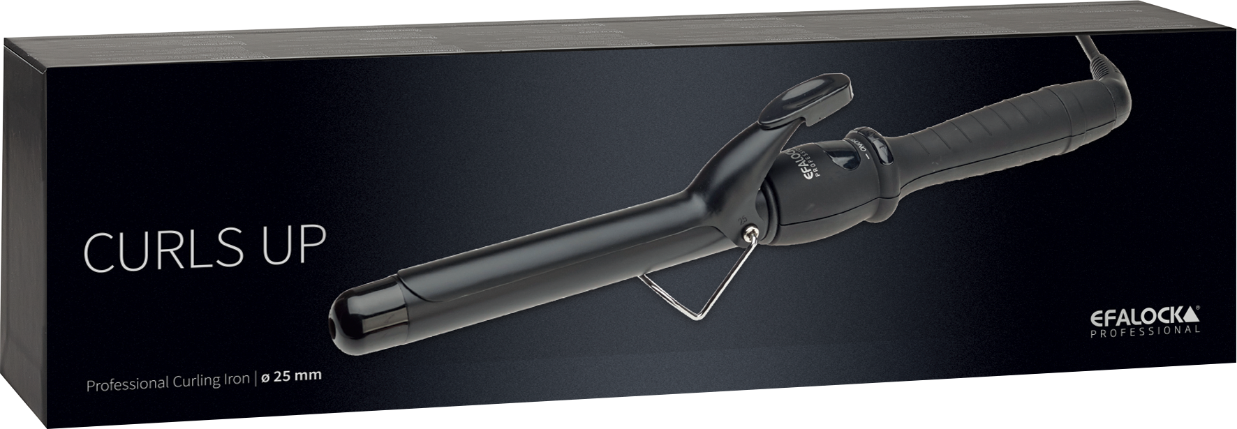 CURLS UP Lockenstab 25mm schwarz