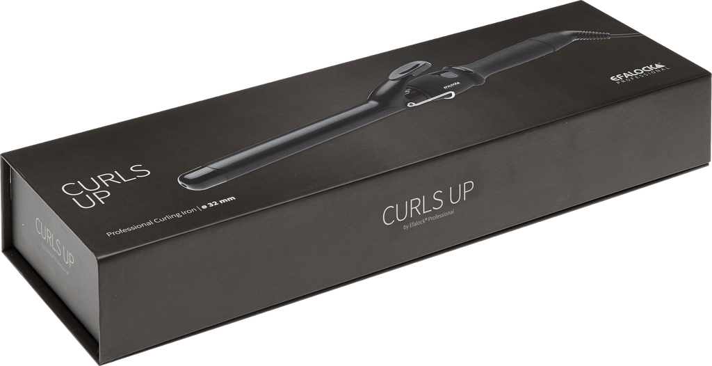 CURLS UP Lockenstab 32mm schwarz