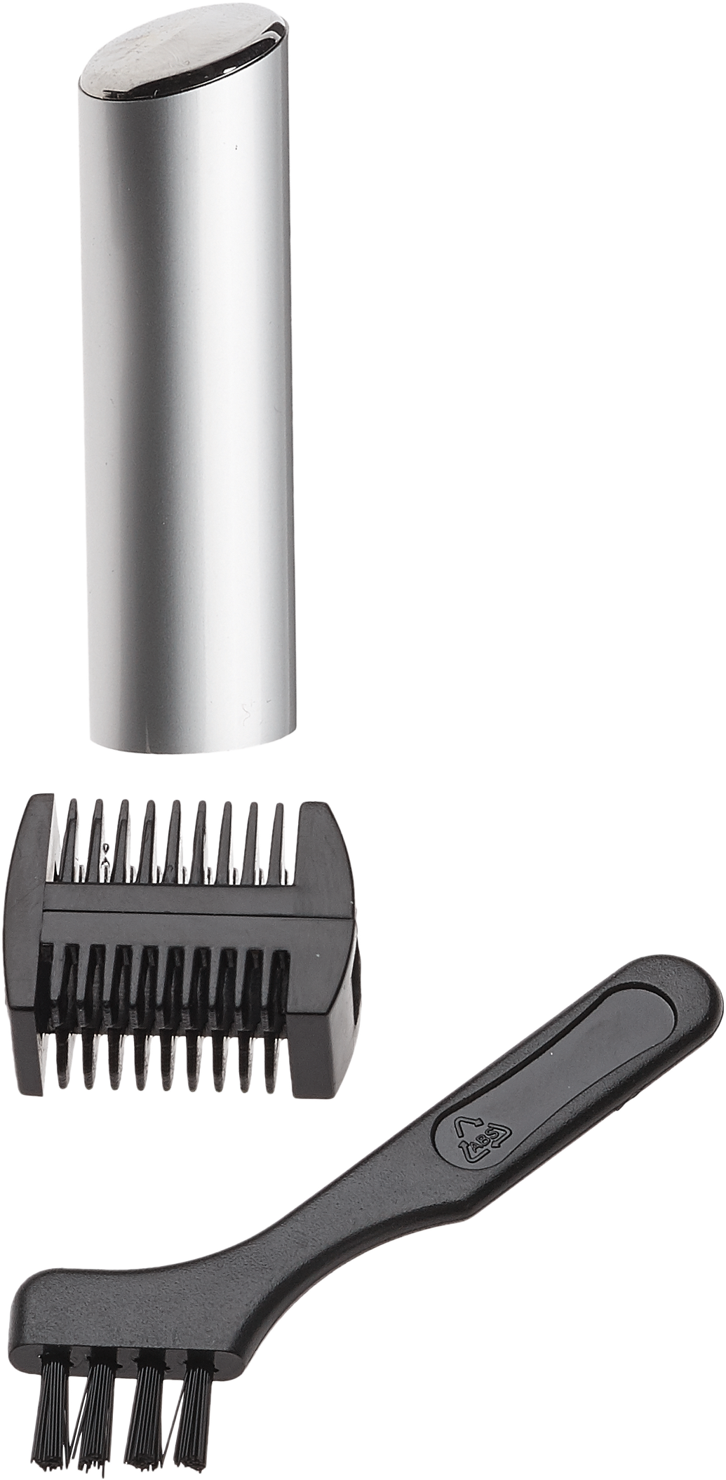 MICRORAZOR Mini-Haarschneider silber/schwarz