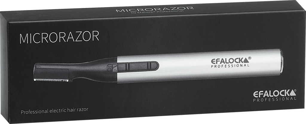 MICRORAZOR Mini-Haarschneider silber/schwarz