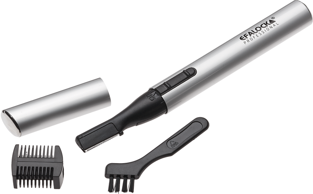 MICRORAZOR Mini-Haarschneider silber/schwarz
