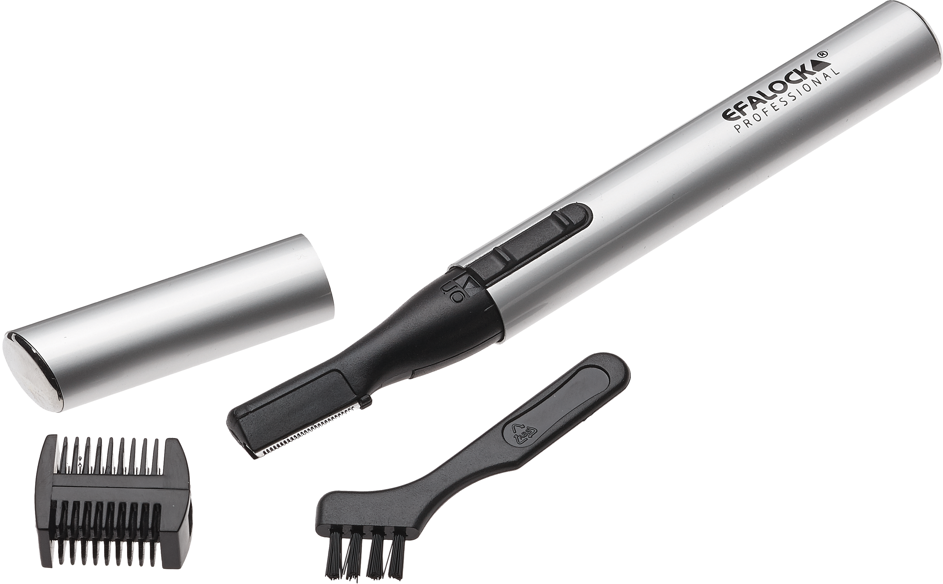 MICRORAZOR Mini-Haarschneider silber/schwarz