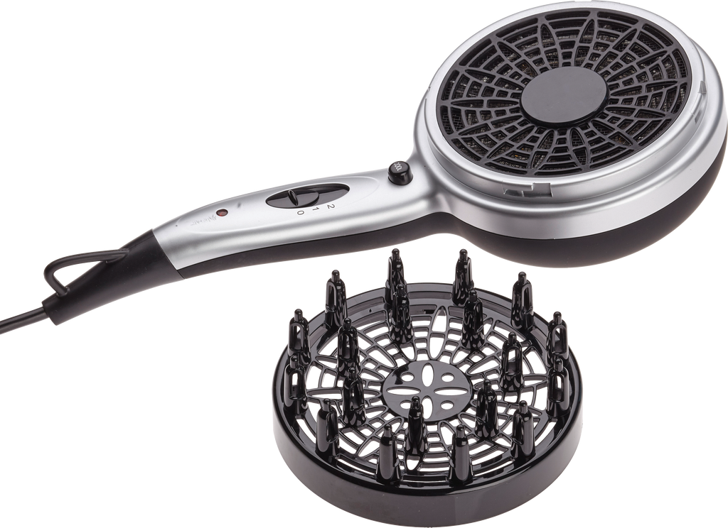STYLINGO Haartrockner silber-schwarz
