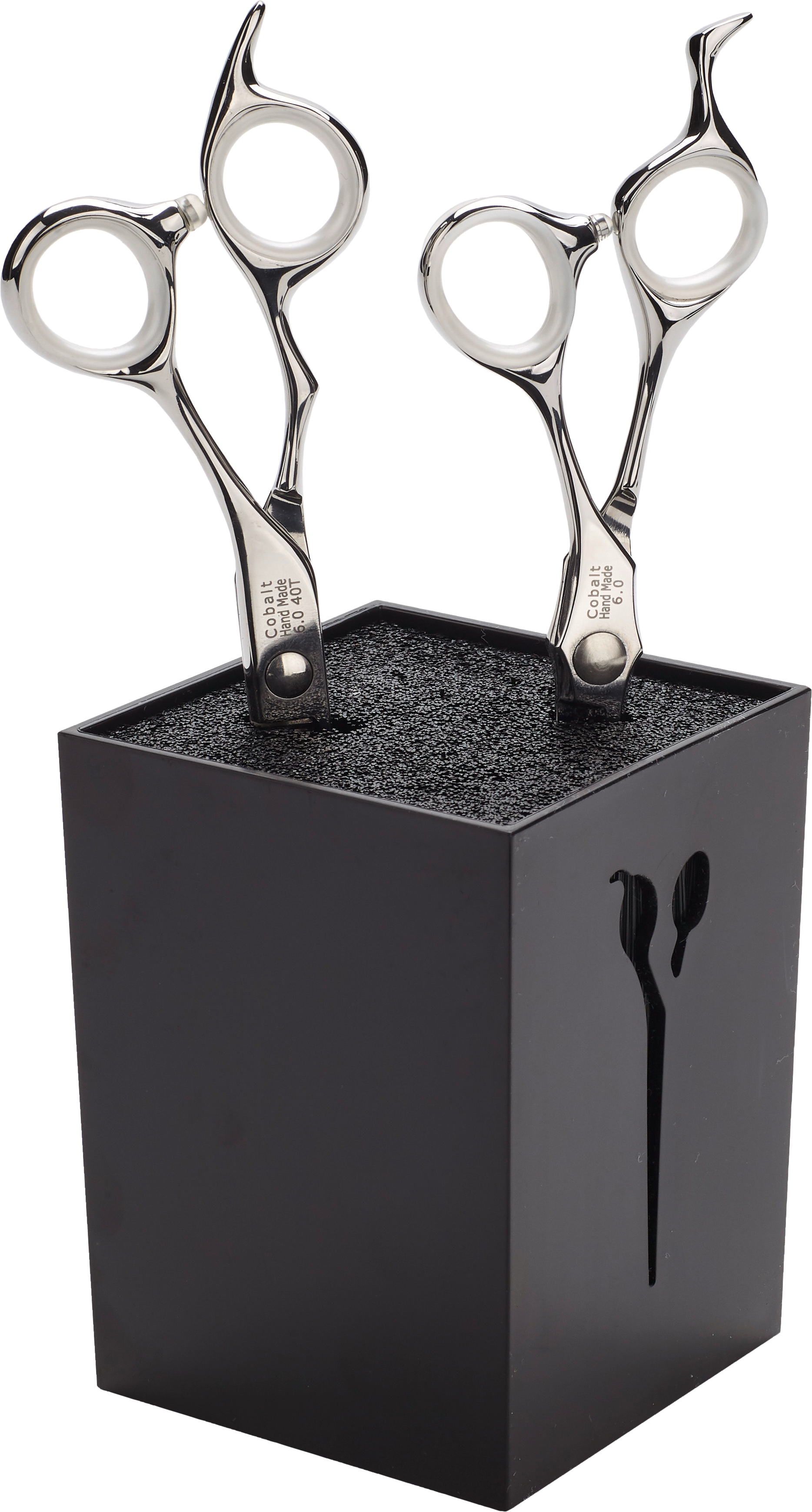 SCISSORS Scherenhalter schwarz