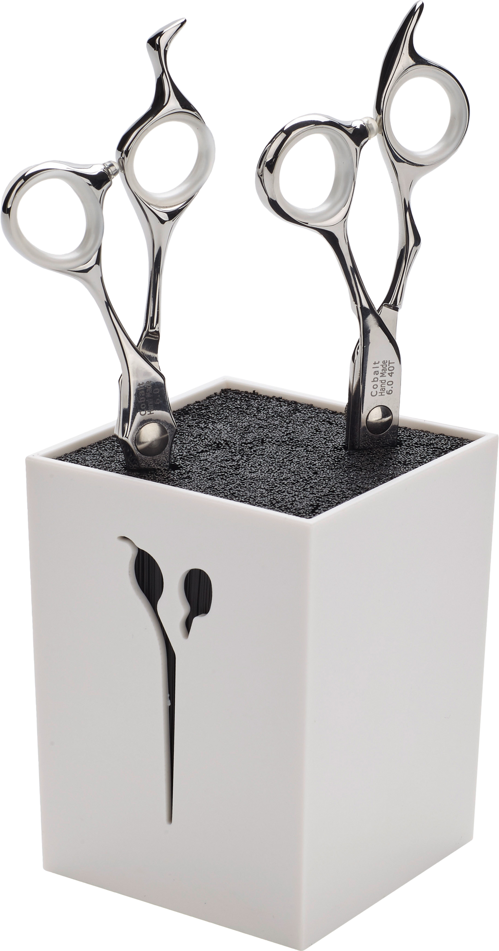 SCISSORS Scherenhalter weiß