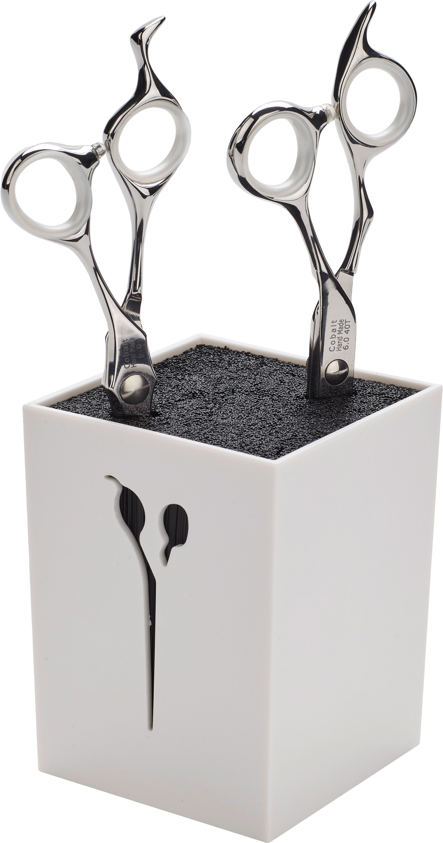 SCISSORS Scherenhalter weiß
