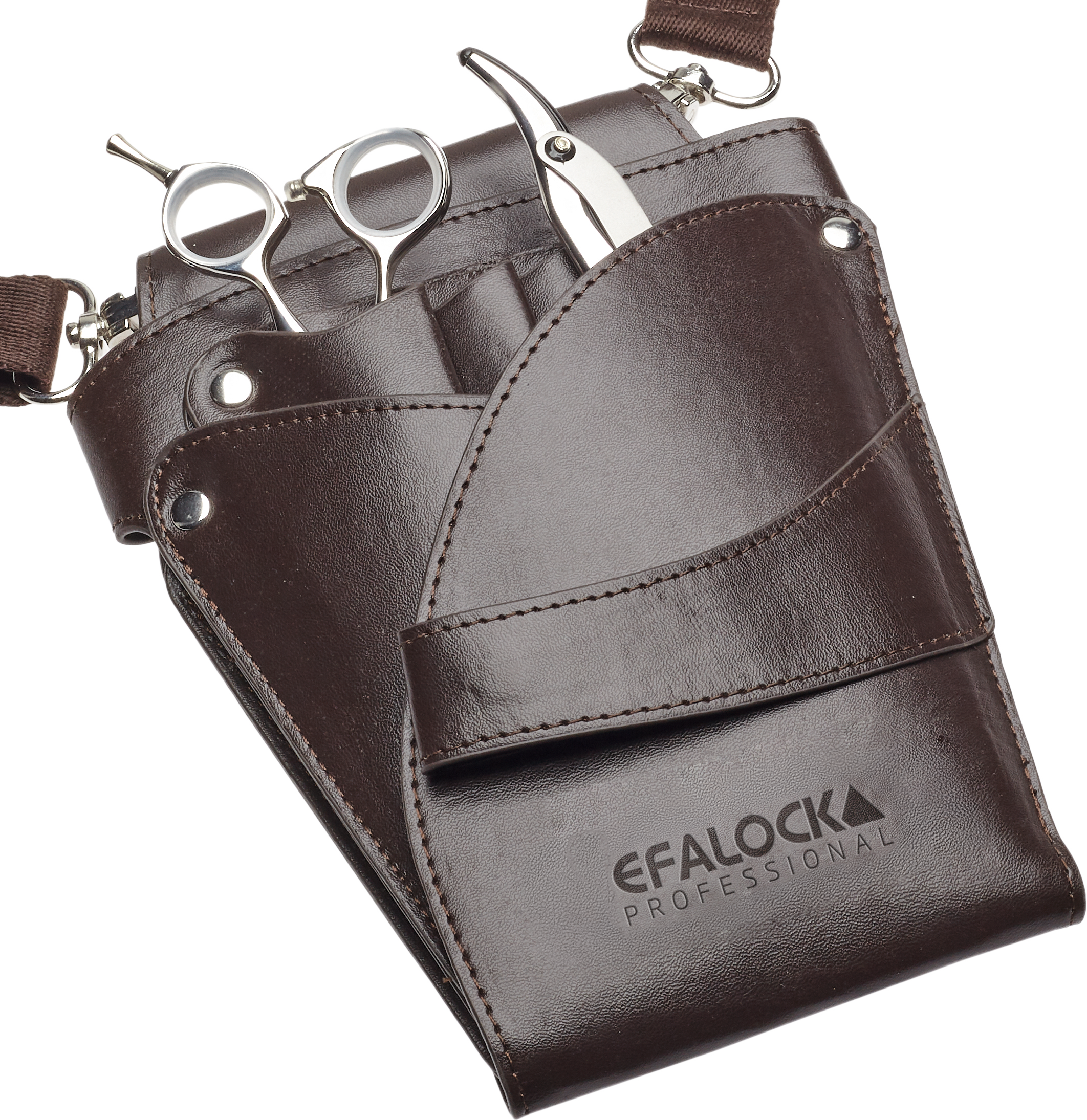 WESTERN Scherentasche braun