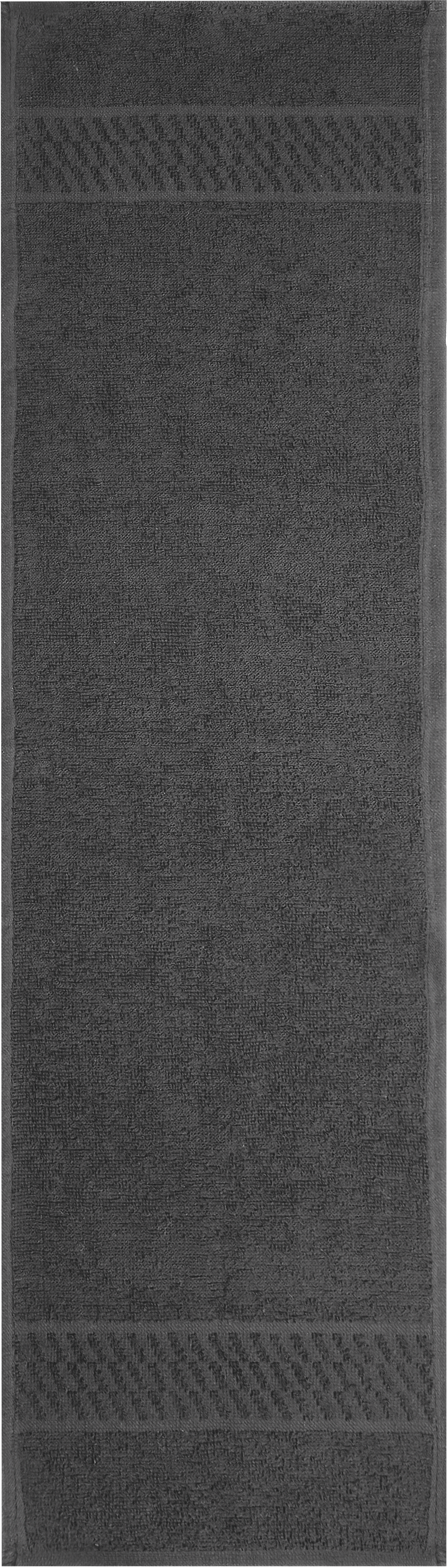 BARBER Handtuch/Kompresse 70 x 20cm schwarz