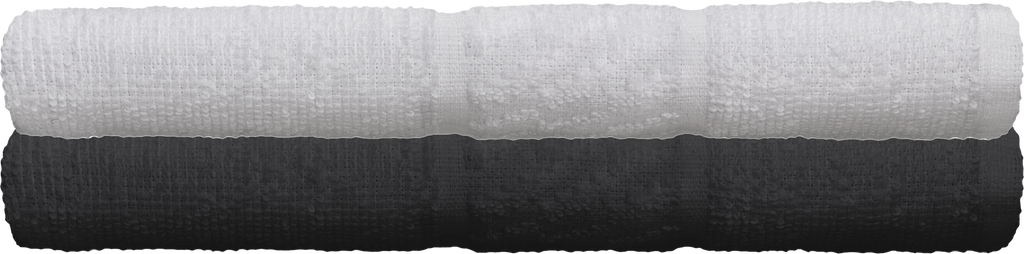 BARBER Handtuch/Kompresse 70 x 20cm schwarz