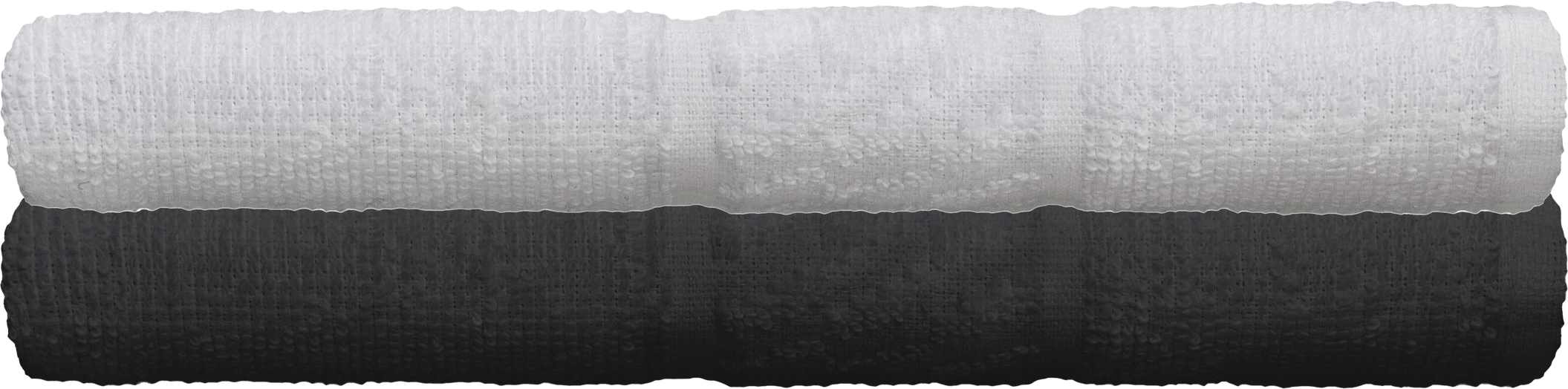 BARBER Handtuch/Kompresse 70 x 20cm schwarz