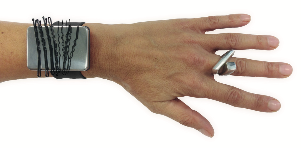 Efa SNAP-ON Magnetarmband schwarz