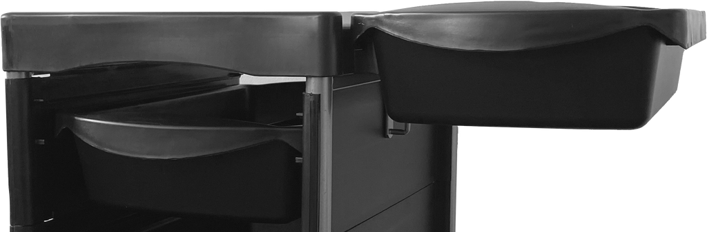 Emotion WORKSTATION Arbeitswagen schwarz