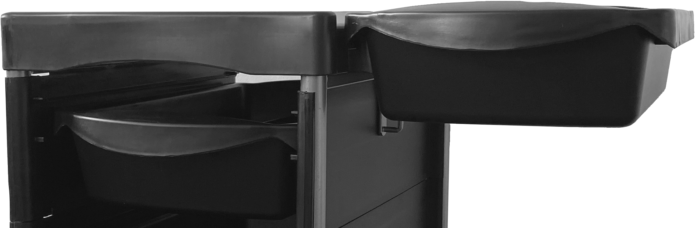 Emotion WORKSTATION Arbeitswagen schwarz