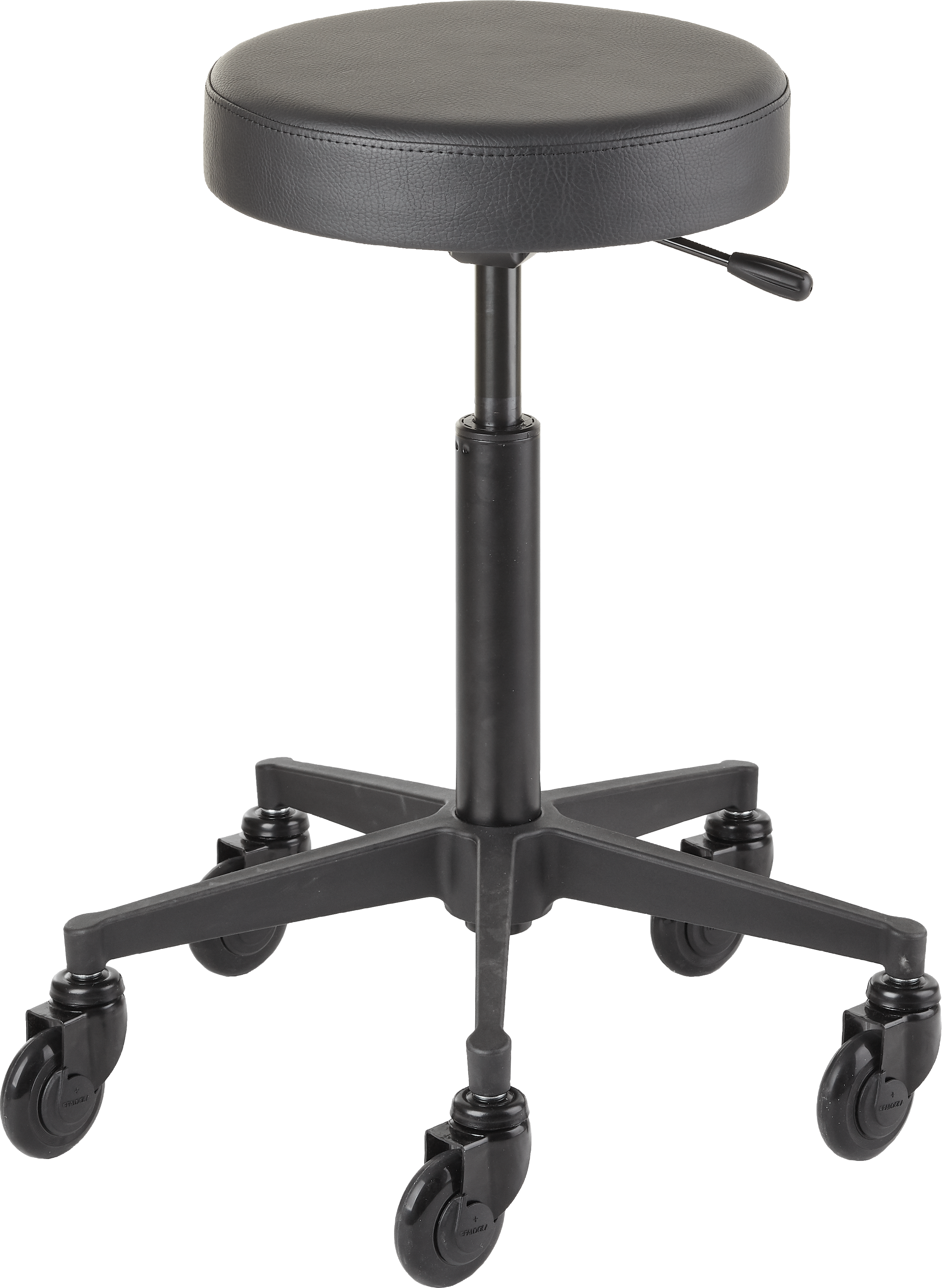 CliCTEC ROUND Rollhocker M schwarz