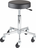 CliCTEC ROUND Rollhocker M silber