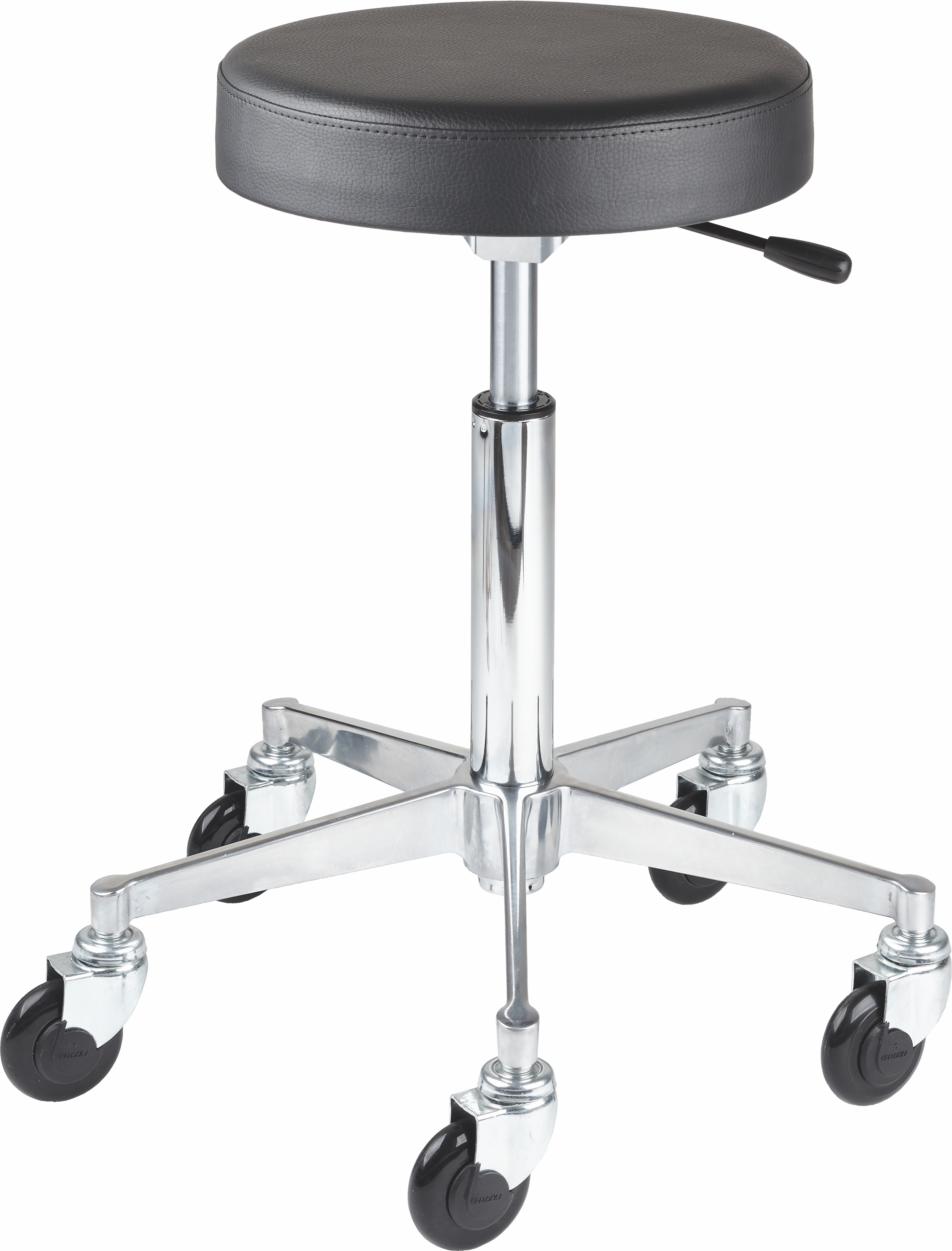 CliCTEC ROUND Rollhocker M silber
