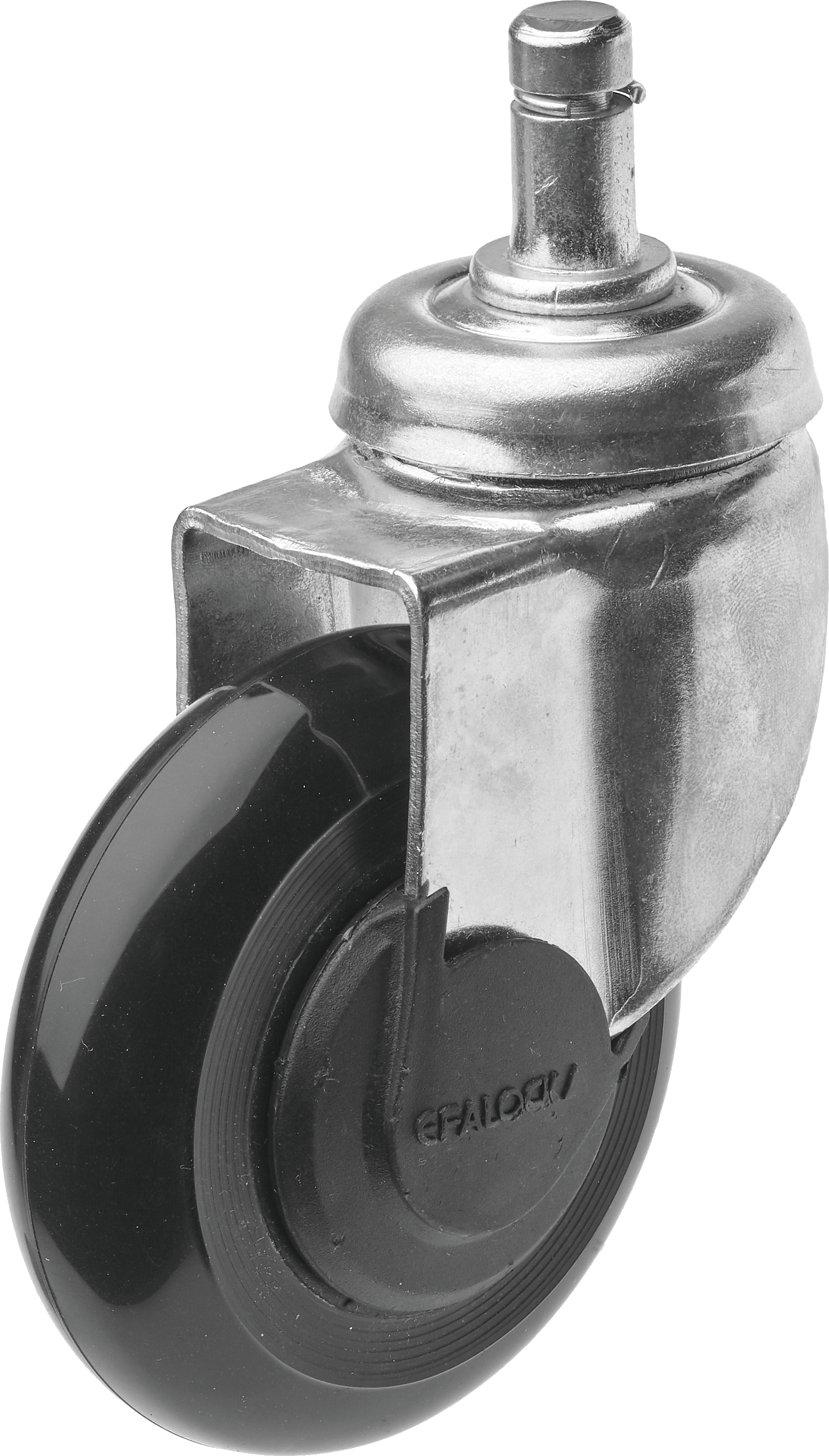 CliCTEC Laufrolle für Rollhocker silber