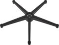 CliCTEC Fußkreuz für Rollhocker schwarz