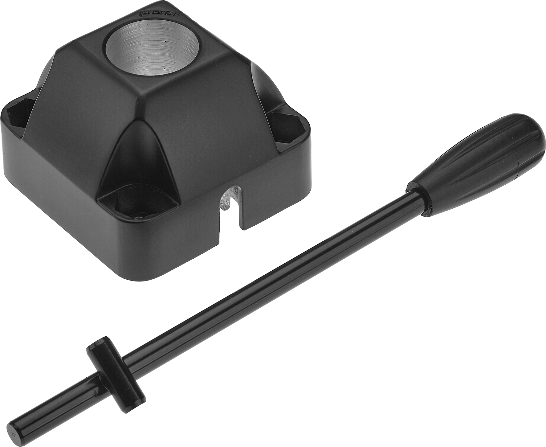 CliCTEC Mechanik für Rollhocker schwarz