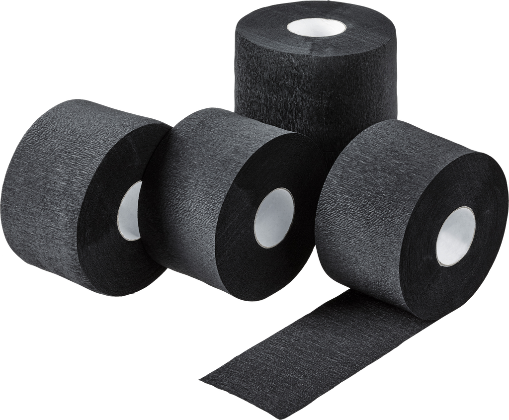 Emotion Halsschutzkrause schwarz - 5 Rollen à 100 Blatt