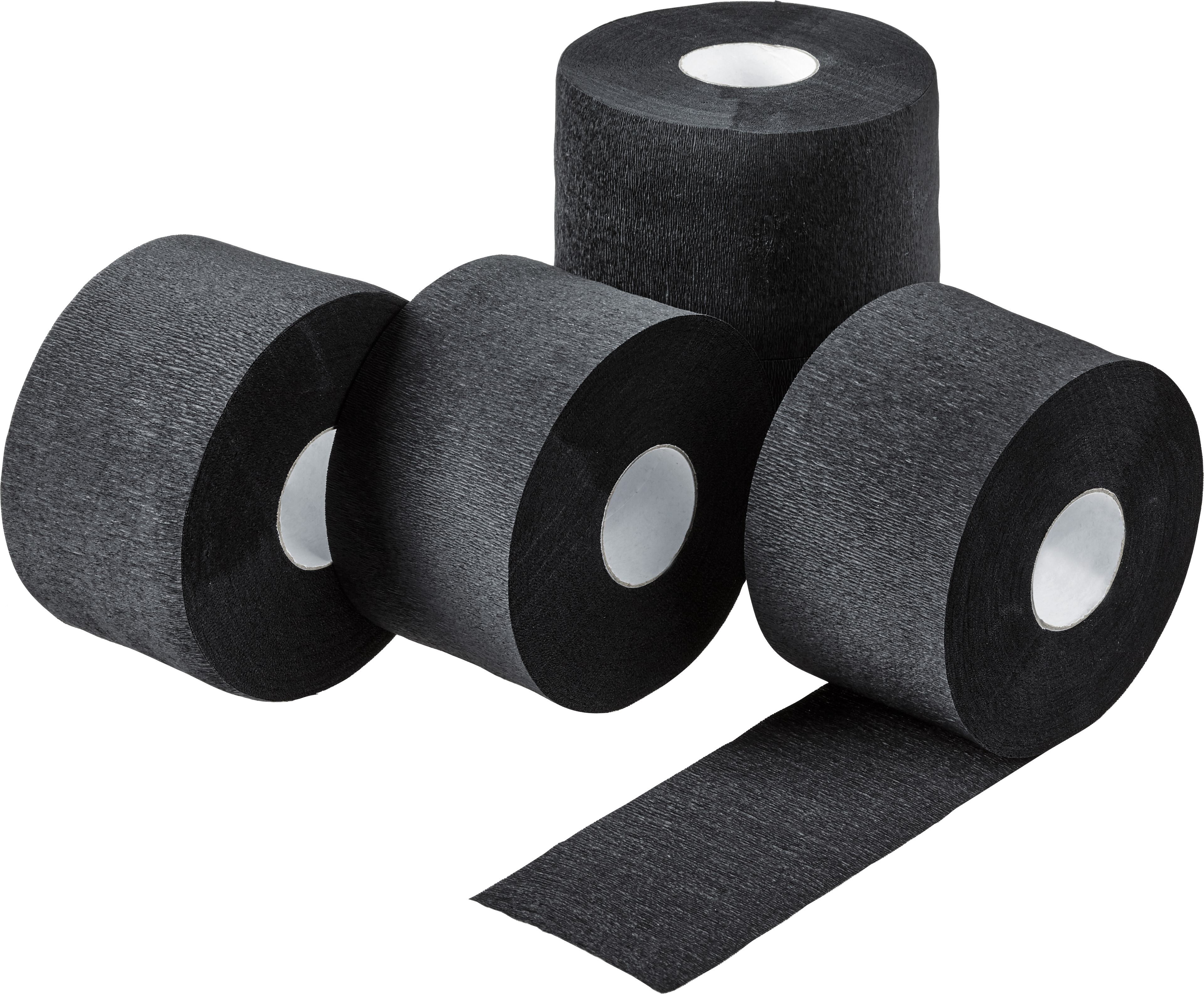 Emotion Halsschutzkrause schwarz - 5 Rollen à 100 Blatt