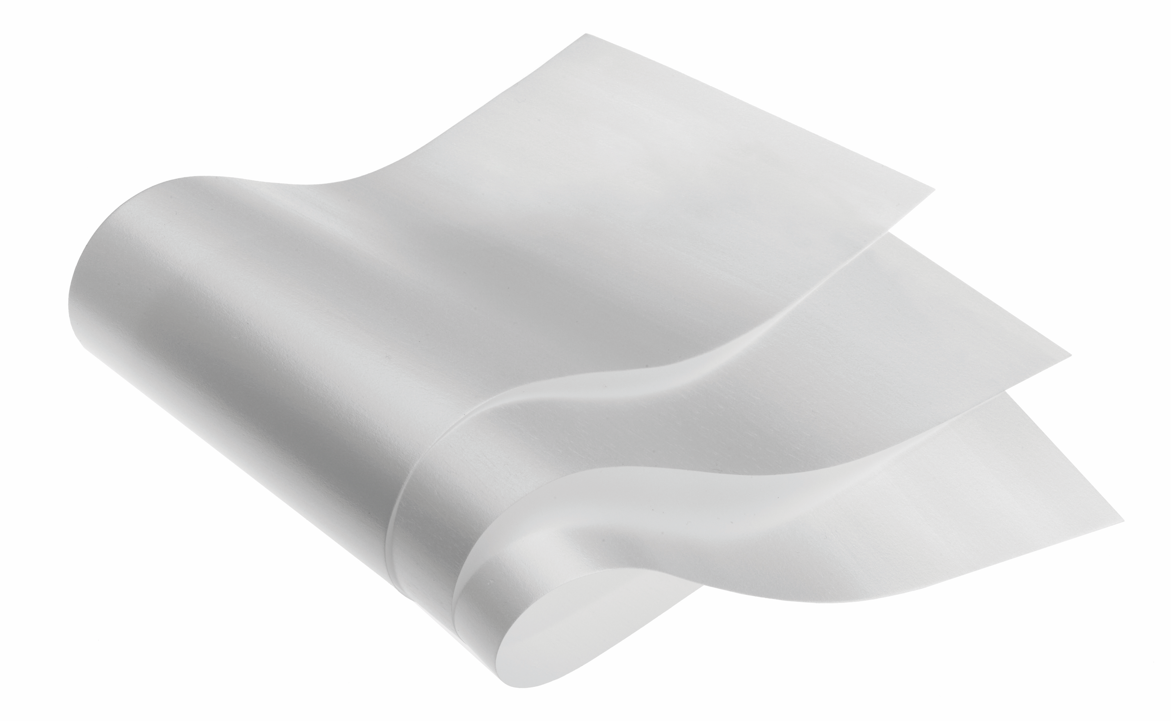 Emotion COLOR FOAM WRAPS Strähnenpapier 30cm silber - 200Stk.