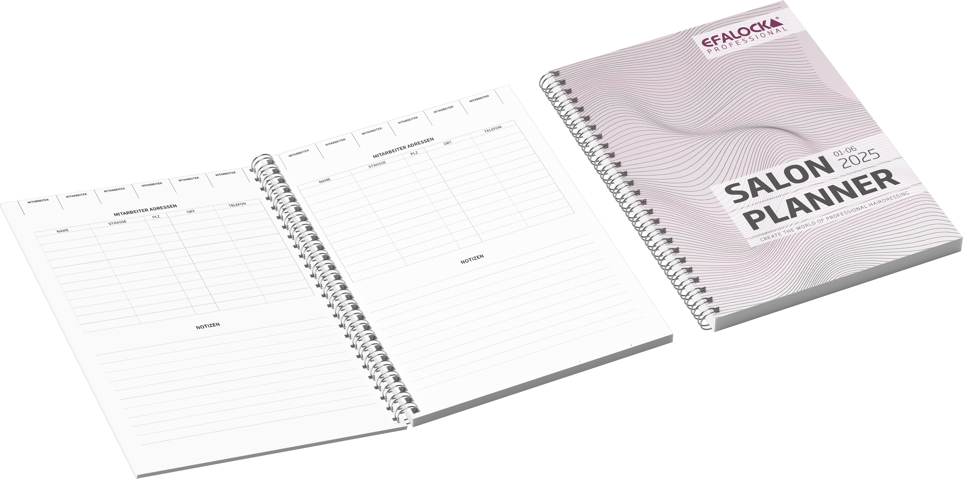 SALON PLANNER Vormerkbuch 2027 2-bdg.