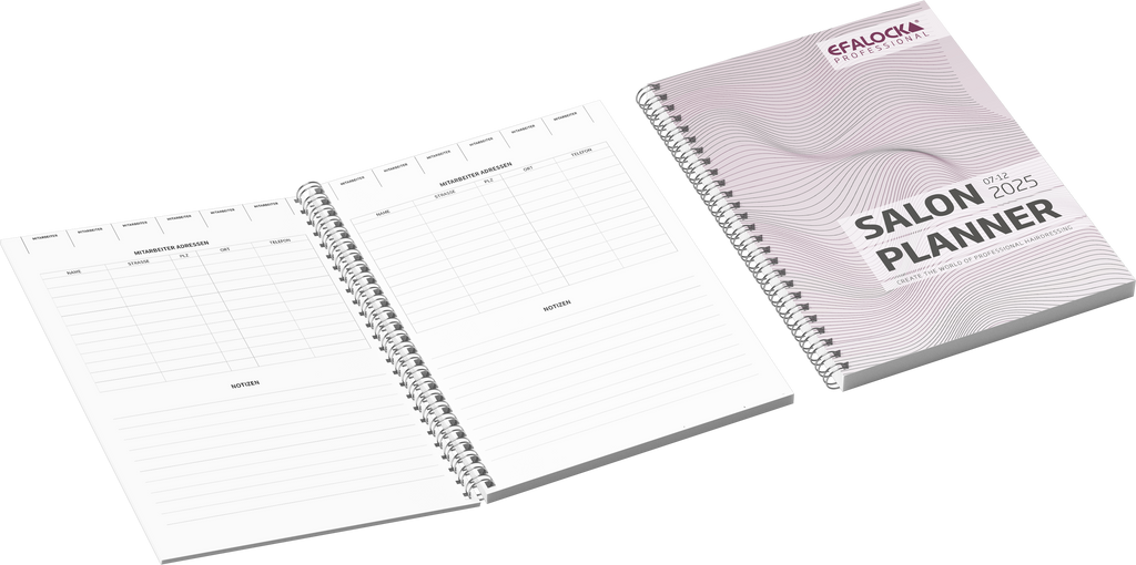 SALON PLANNER Vormerkbuch 2027 2-bdg.