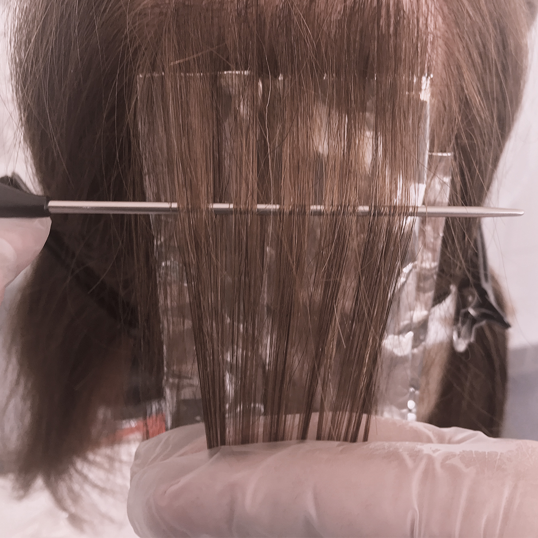 WEAVE COMB Strähnenkamm schwarz