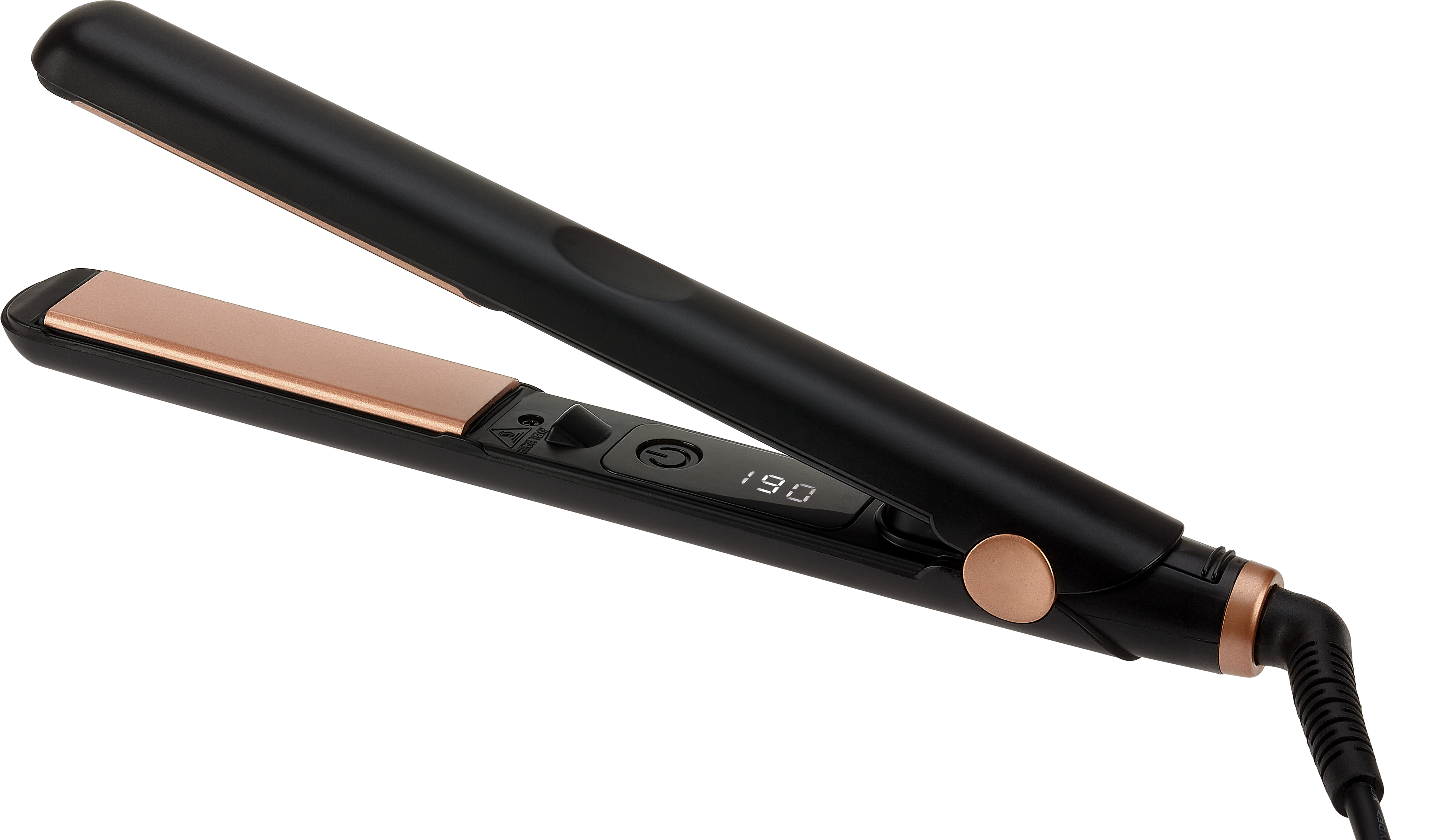 PLUG & GO! Styling & Straightening Iron schwarz